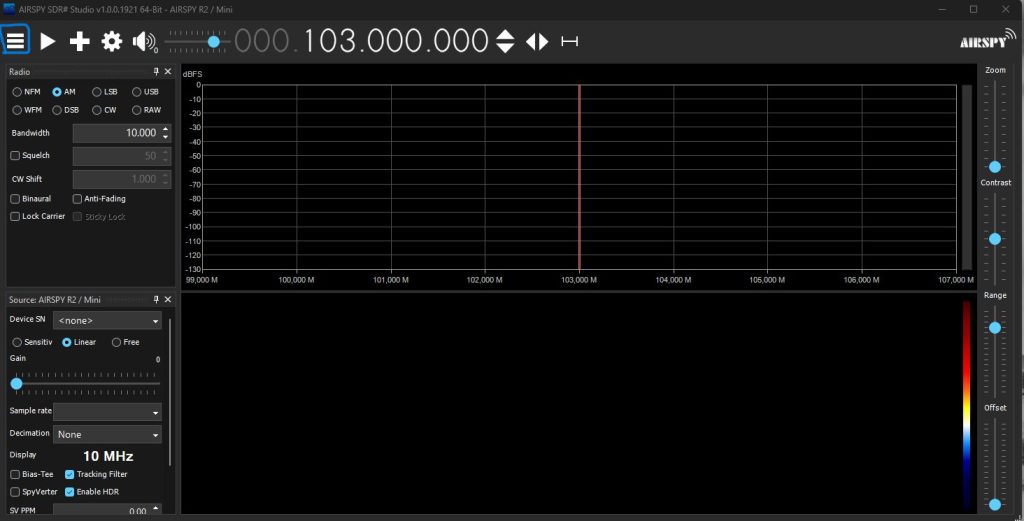SDR Sharp Ana Ekranı