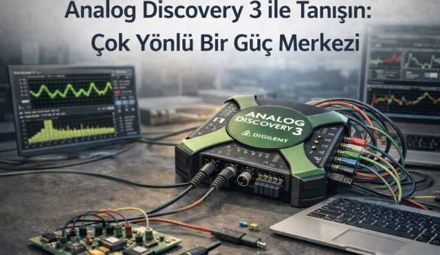 Analog Discovery 3 ile Tanışın: Çok Yönlü Bir Güç Merkezi
